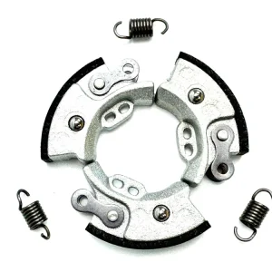 Günstig Kupplungsbacken Set für Piaggio Ciao Bravo Si Boxer Mofa ohne Variomatik inkl. Federn