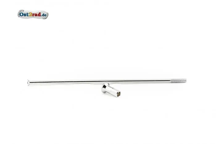 Heißes Angebot Speiche + Nippel Kleeblatt M4 163mm passend für MZ ETZ mit Scheibenbremse chrom