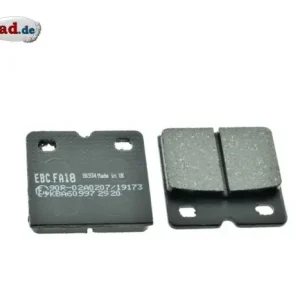 Bremssteine EBC Satz passend für MZ ETZ Rabatt