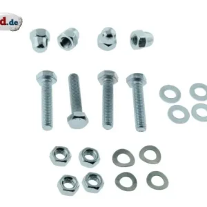 Begrenztes Angebot Schraubensatz Fahrgestell Vorderradkotflügel passend für MZ ETZ 125, 150, 250, 251