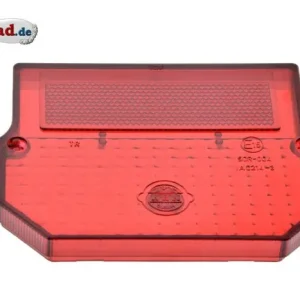Top-Seller Rücklichtglas eckig passend für MZ ETZ SIMSON mit Prüfzeichen