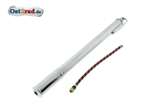 Neu Luftpumpe verchromt für SIMSON, passend für MZ und Jawa Modelle, 350mm