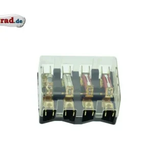 Schnäppchen Sicherungsdose 4-fach für Rundsicherungen