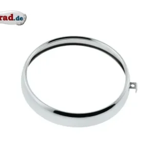 Lampenring für MZ ETS TS 125 150 250 chrom, Scheinwerferring Echt