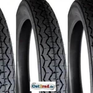 Expressversand Reifensatz passend für MZ ES250/2 TS250 Seitenwagen Mitas (Barum) Superelastik H-06