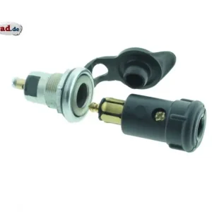 Expressversand Einbausteckdose mit Stecker Seitenwagenanschluß SIMSON AWO -S 425 Oldtimer universal