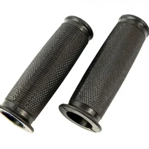 2.WAHL Griffgummi - Set für MZ, ES, BK, AWO, RT, EMW, ballig, schwarz, Standardqualität Kracherpreis