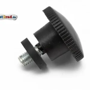 Garantierte Lieferung Rändelschraube Verkleidung schwarz passend für MZ ES 175 175/1 250/1 mit Gummi