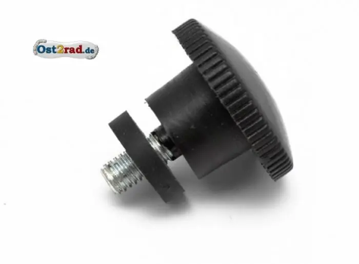 Garantierte Lieferung Rändelschraube Verkleidung schwarz passend für MZ ES 175 175/1 250/1 mit Gummi