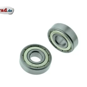 Echt Radlager Paar SIMSON 6201 2Z C3, SNH