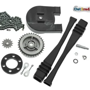 Kettenkit komplett mit Kleinteilen SIMSON Star Sperber Habicht Markenware