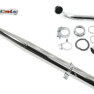 Direkt Vom Hersteller Auspuff SET SIMSON Roller SR50 SR80 offen 28mm