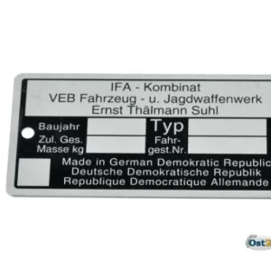 Online Kaufen Typenschild SIMSON, verschiedene Modelle