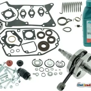 Komplettset Motorregeneration S70 S83 SR80, Kurbelwelle, Simmeringe, Dichtungen FKM braun Expressversand