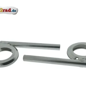 Blinkerhalter PAAR vorn für Simson S50 S51 für Miniblinker verchromt Kostenloser Versand