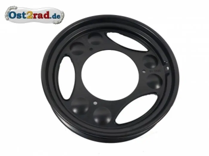 Garantierte Lieferung Scheibenrad SIMSON SR50, SR80, Schwarz