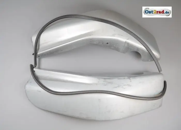 Knieschutzblech, Beinschutz Set mit Keder SR50 SR80 Blech verzinkt Knallerangebot