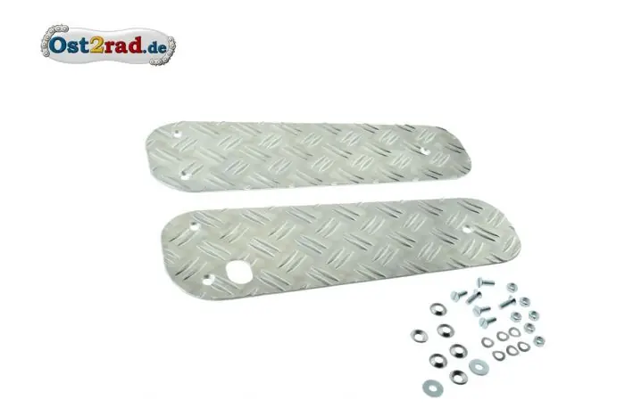 Set Trittbretter Riffelblech SIMSON Schwalbe Direktkauf