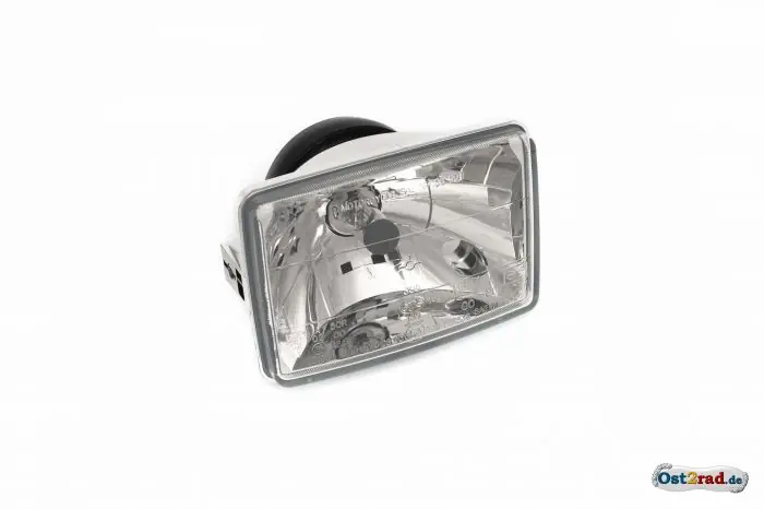 Scheinwerfer rechtsasymmetrisch passend für MZ 125 SM SX MuZ Baghira Billig