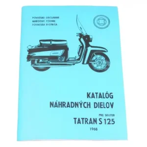 Ersatzteilkatalog Roller Tatran S125 Finale Aktion