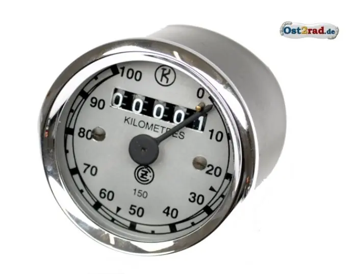 Preis Gesenkt Tachometer rund 100 km/h CZ 125 150 C