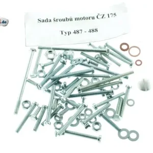 Schraubensatz Motor CZ 125 175 Typ 487 488 Neu