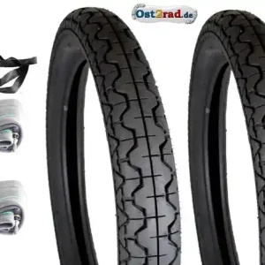 Reifensatz Mitas, JAWA, CZ 250, 350, 2x 3,25 - 16 mit Schlauch Billig