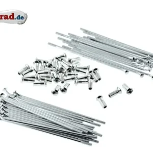 Zertifiziert Speichensatz gekröpft für JAWA, kleine Nabe, 119mm