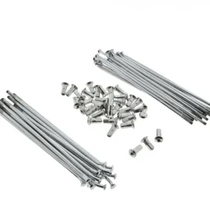 Neuheit Speichensatz verchromt 144mm JAWA 634 638 639 640