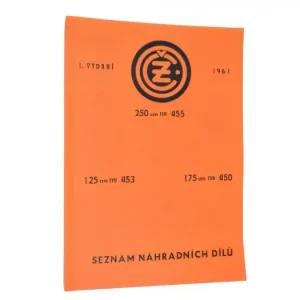 Schnäppchen Ersatzteilkatalog CZ 125 175 250 Typ 455 453 450 deutsch