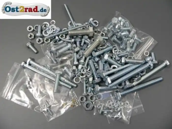 Markenware Schraubensatz passend für MZ, ES250/1 Fahrgestell