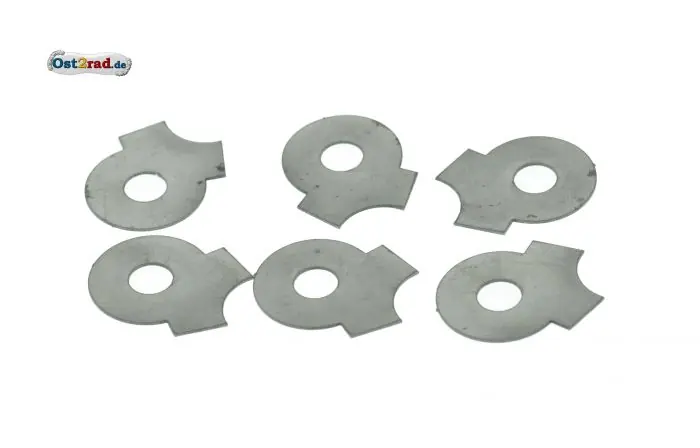 Sicherungsbleche Motorgehäuse SET passend für IFA MZ BK350 Schneller Versand