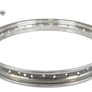 Neu Stahlfelge blank, nicht verchromt RT125 1,85x19