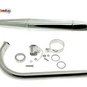 Auspuff 50cm SET SIMSON SR1 SR2 Ausverkauf