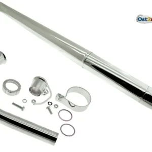 Auspuff 66cm SET SIMSON SR1 SR2 Neue Ware