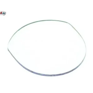 Tachoglas oval für Wappentacho SIMSON SR1 SR2, Scheibe Sonderaktion