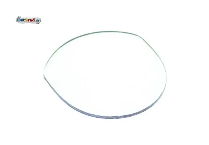 Tachoglas oval für Wappentacho SIMSON SR1 SR2, Scheibe Sonderaktion