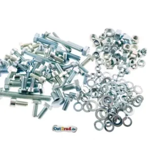 Kostenloser Rückversand Schraubensatz Fahrgestell passend für SIMSON AWO 425 komplett