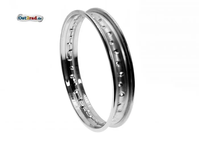 Preiswert Felge 2,15x18 verchromt SIMSON AWO -S 425