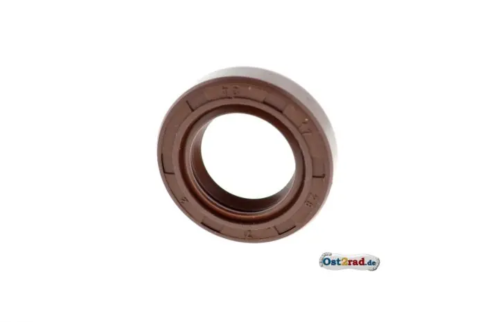 Rabatt Wellendichtring 17x28x7 für Simson, FKM braun