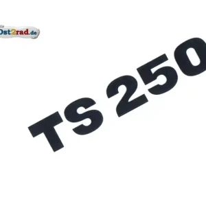 Aufkleber passend für MZ TS250 schwarz Direktkauf