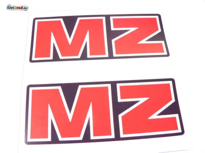 Versand Am Gleichen Tag Aufkleber SATZ MZ universal klein
