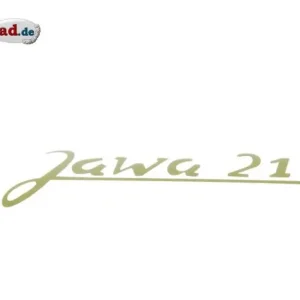 Aufkleber, Schriftzug JAWA Pionier Typ 21 Neu