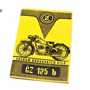 Heißes Angebot Ersatzteilkatalog CZ 125 B