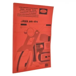 Neue Kollektion Ersatzteilkatalog JAWA 350 Typ 634 in 6 Sprachen
