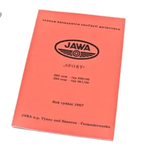 Ersatzteilkatalog Jawa Panelka Sport Typ 590 361 Preisreduziert