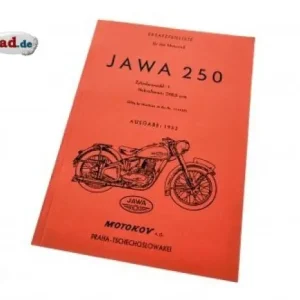 Wochenendangebot Ersatzteilliste JAWA Perak 250 Typ 11 deutsch
