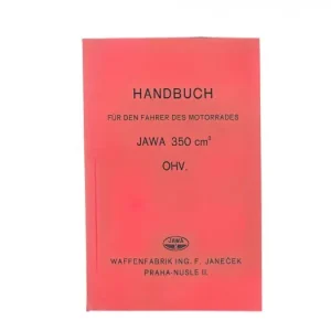 Handbuch für den Fahrer JAWA 350 OHV deutsch Knallerangebot