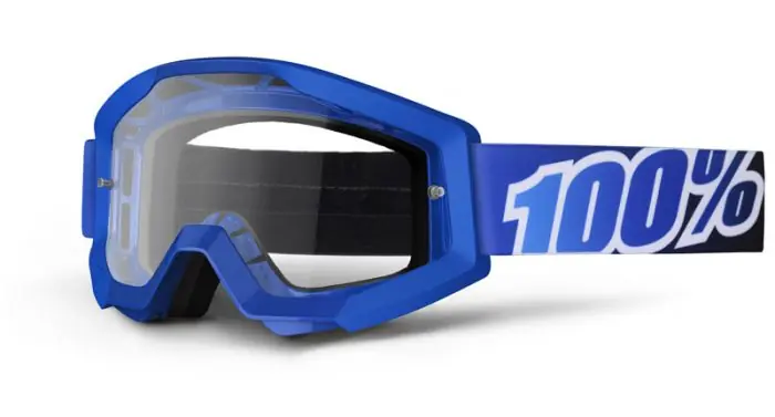 MX Brille Crosshelm blau-schwarz Finale Aktion