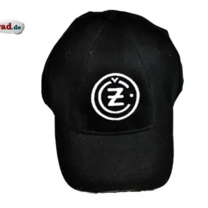 Neu Basecap Schirmmütze mit CZ Logo schwarz